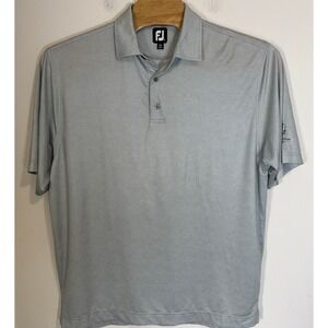FootJoy Golf‎ Polo Shirt Hammock Dunes Club Logo Athletic Gray Mens XL